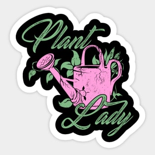 Plant Lady Gardening Garden Gardener Gift Sticker